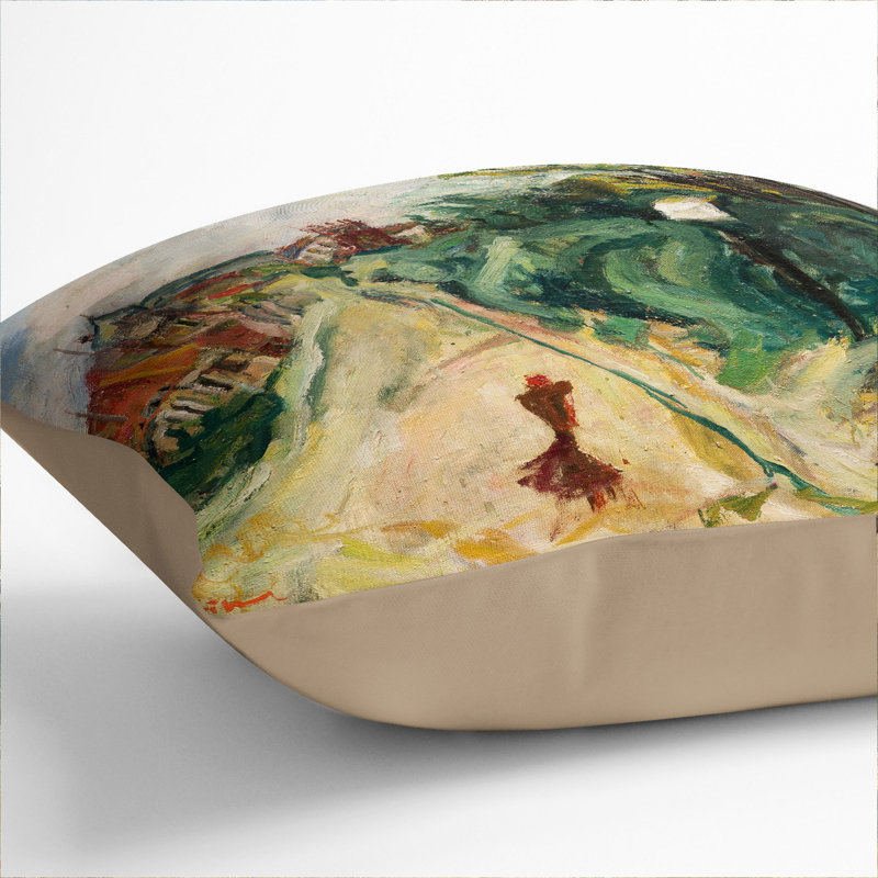 Square Cushion, 55cm H x 55cm W x 20cm D, Stone