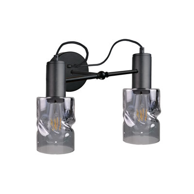 Obion Steel Armed Sconce