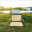 Chaise pliante et portable avec accoudoirs en aluminium pour enfants