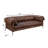Jaron Macho Top Grain Leather Sofa
