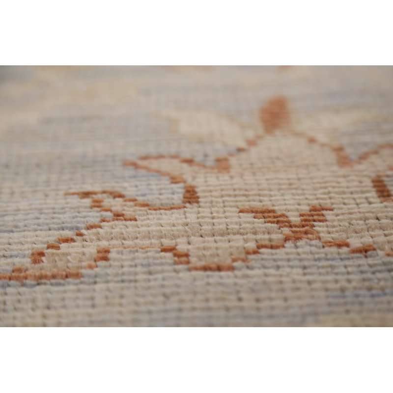 Vegetable Dye Oushak Turkish Large Rug 10x14