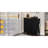 2 Drawers And Doors Buffet Cabinet, Black, For Kitchen Dining Area Modern Sideboard With Doors, Home-1893685603