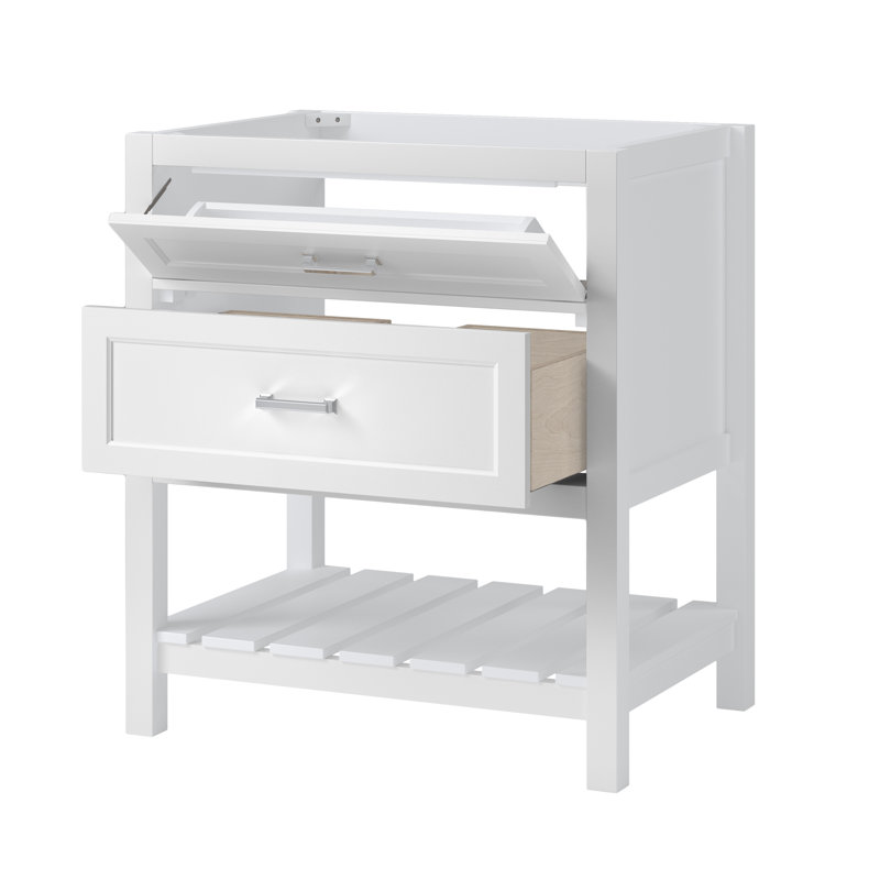 Lawson 30'' Single Bathroom Vanity Base Only, White