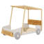 Lit de voiture avec coussin, toile de plafond-353226639