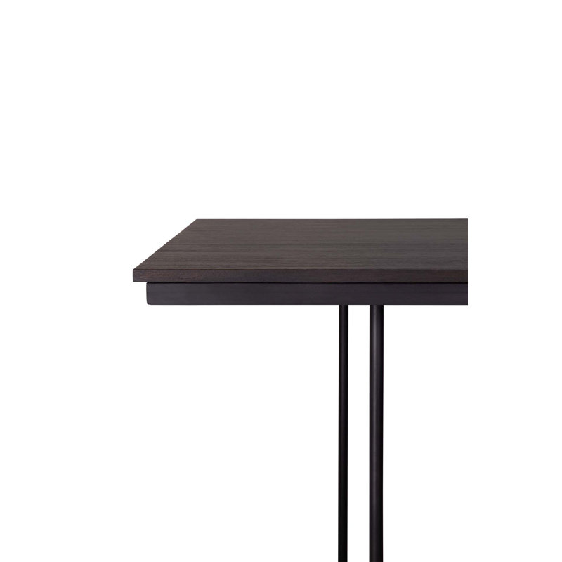 Tacet Solid Wood Dining Table, 30" H x 79" L x 39.5" W