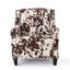 Fauteuil club en velours 29,25 po Burton