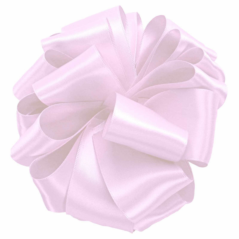 Ruban de satin double face 1,5 "X50Yds, Sable rose