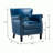 Gail Faux Leather Armchair-193325158