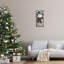 «Rustic Winter Snowman Wink Grain», art mural sur toile flottante par Lanie Loreth-1692658417-1692658413