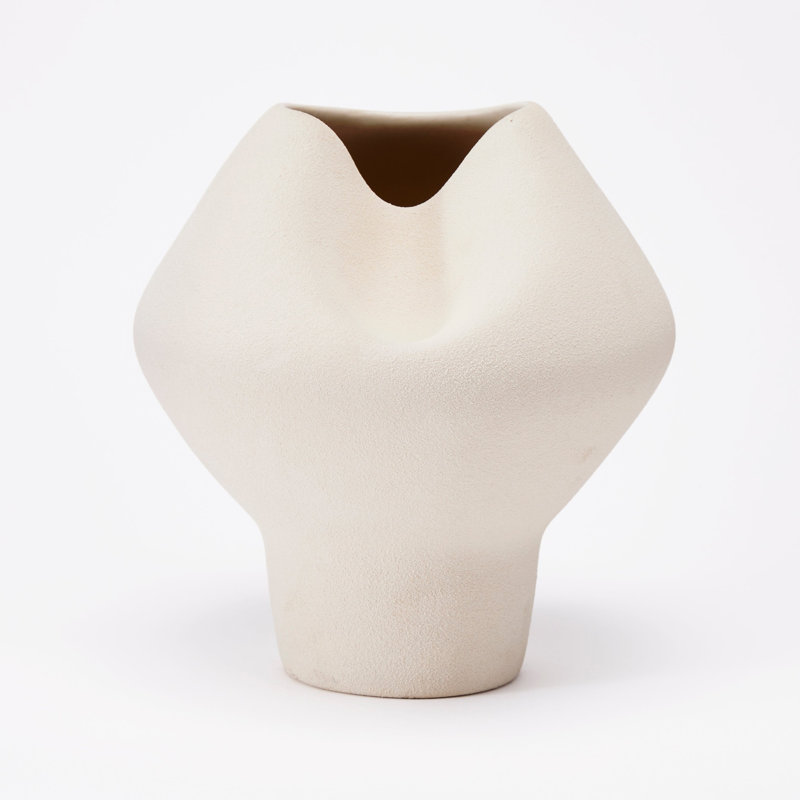 Nora Vase, Raw Blanc