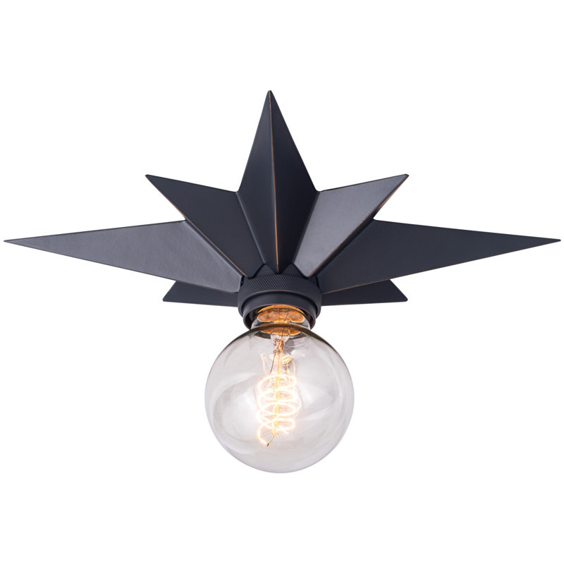 Plafonnier encastré Star - Parfait pour la chambre à coucher, le bureau, le couloir et le vestibule, Noir, noir, noir, noir