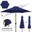 Charlean 269cm Tilt Parasol-980742607