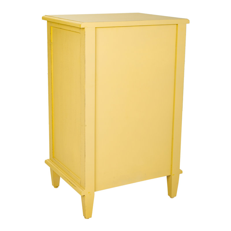 Schweinzger End Table, Yellow