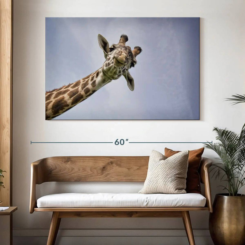 Brampt Giraffe Face, 34" H x 51" W