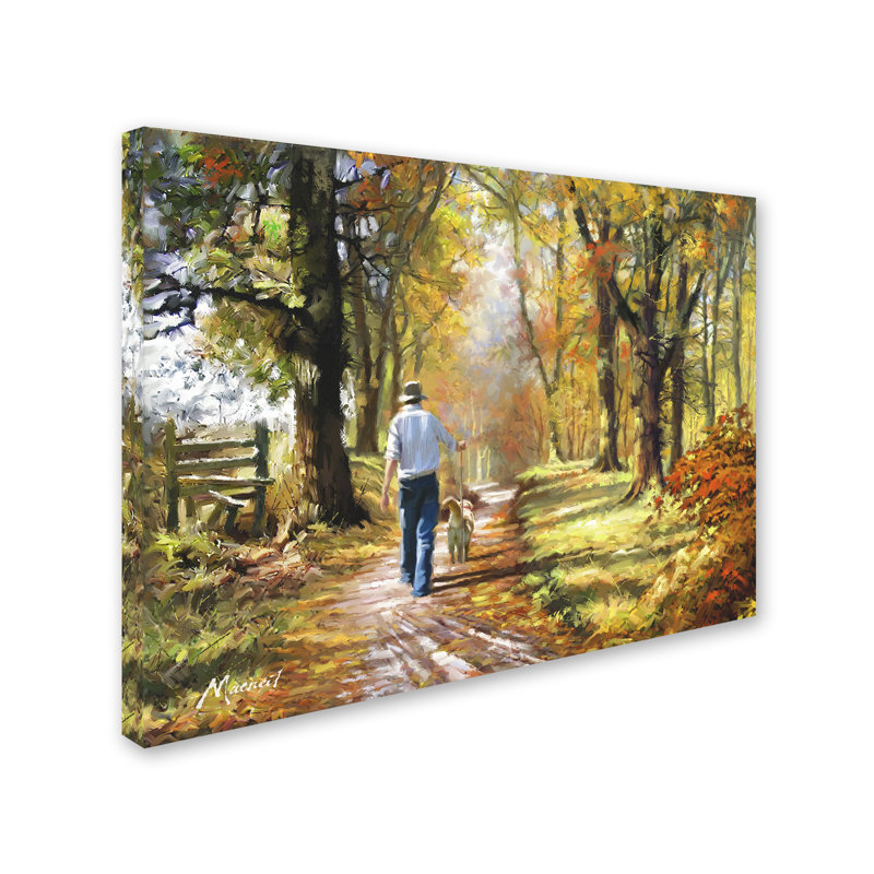 Armand «Rambler», reproduction sur toile, H 14 po x l 19 po x P 2 po