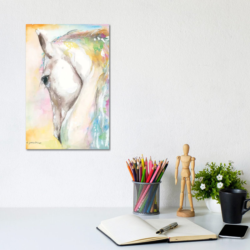 Sundance by Jessica Mingo - Wrapped Canvas Painting, 20.32 cm H x 30.48 cm W