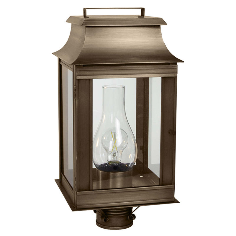Concord 5643, Clear Glass, Medium Base Socket, Dark Antique Brass