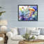 Cadre flottant Neon Jellyfish, conçu par Shelly Craig-964865015-964865009