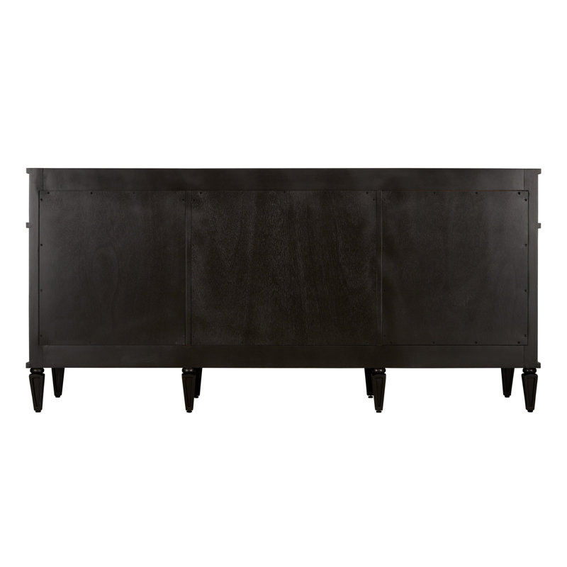 Elmdale 72" Freestanding Mahogany Double Basin Vanity  Rectangular Undermount Sink - 8" Faucet Holes, Dark Olive Green