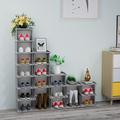 8-tier Stackable Shoe Rack Tower