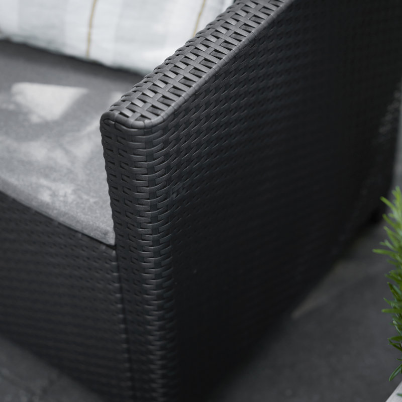 Keter Marie 4 Seater Lounge Set - Graphite