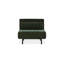 Fauteuil-lit pivotant rembourré Iso-1236684896-1236684898