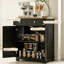 Buffet compact, armoire de rangement polyvalente avec tiroirs, armoire de cuisine élégante
