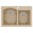Karran Quartz 33'' X 22'' Double Bowl 60/40 Top Mount Drop-in Kitchen Sink Kit-50597841