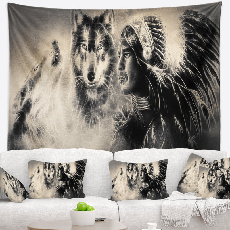 Polyester Tapestry, 32" H x 39" W