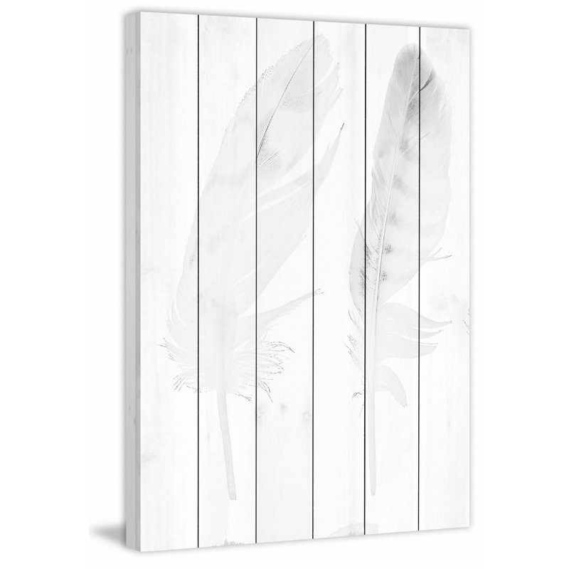 " Ashen Pair ", 36" H x 24" W x 1.5" D
