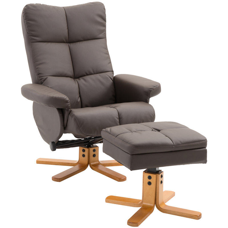 Fauteuil inclinable ergonomique 31,5 po avec repose-pieds Payeur