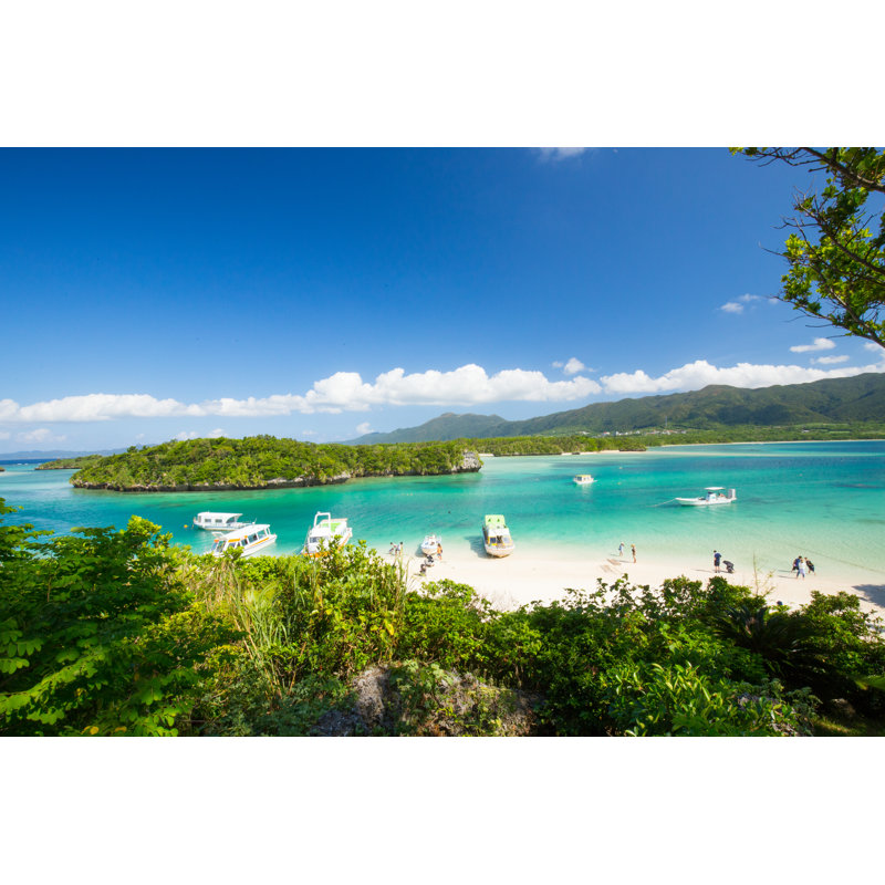 Ishigaki Kabira Bay - Wrapped Canvas Print, 30cm H x 46cm W x 3.8cm D