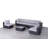 Ensemble de conversation pour 6 personnes avec coussins Ringwald