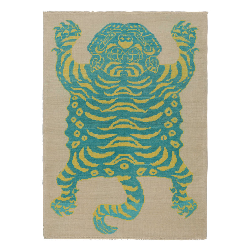 Modern Classics One-of-a-Kind 4'X5'6 Hand Knotted Area Rug