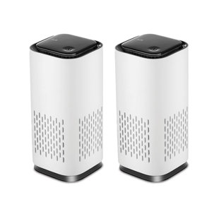 Kiki Pure A1 Mini Hepa Portable Air Purifier - For Travel, In-car And Desktop (usb-c), 2-pack