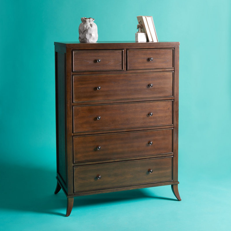 Elfa 40.5'' W 6 - Drawer Dresser