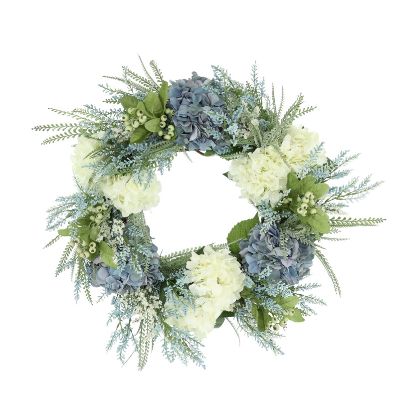 Hydrangea And Heather Wreath