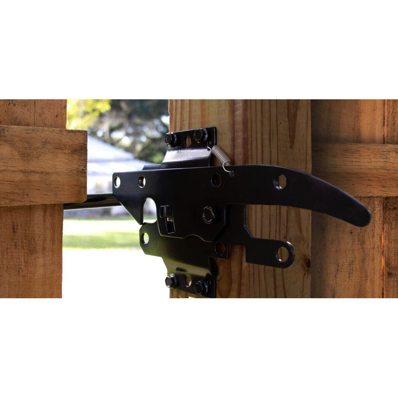 Two-Sided Locking Post Latch