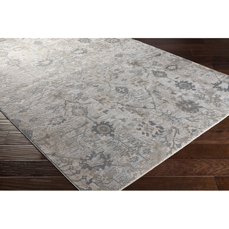 Aicha Floral Indoor Rug, Rectangle 6'7" x 9'6"