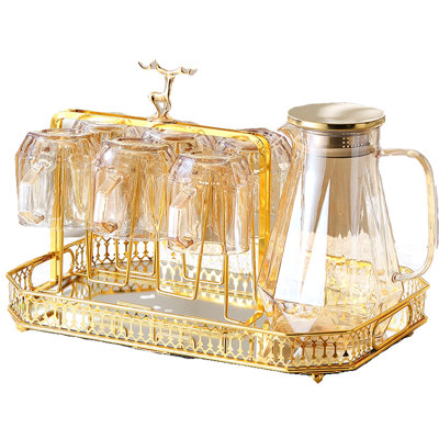 Boolia Wine Bottle & Glass Rack