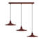 Tripp 1 - Light Rustic Red Kitchen Island Pendant-425078780