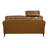 Bahja Upholstered Loveseat in Saddle Tan-71415890
