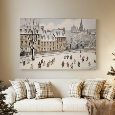 Pearled Holm and Ivy-Premium Gallery Wrapped Canvas