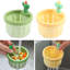 2PCS Cactus Kitchen Sink Drain Strainer, Press Automatic Dumping Basket-102487023