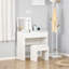 Ensemble coiffeuse et tabouret Annibella