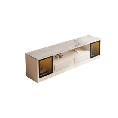 Cream style minimalist TV stand