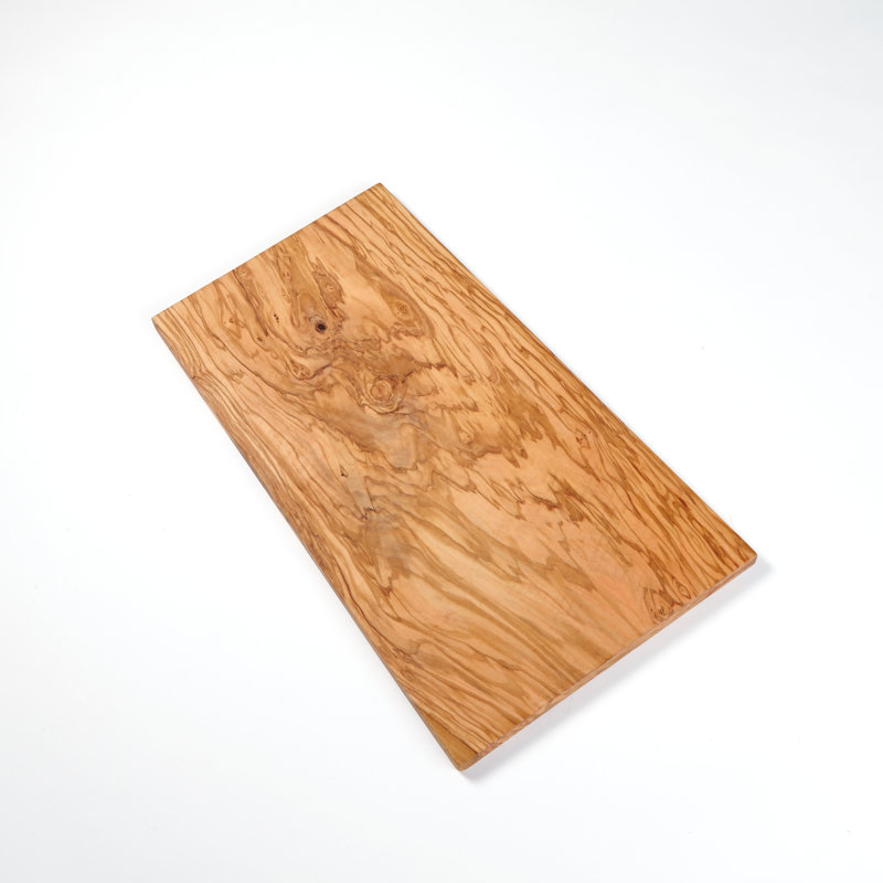 Olive Wood Rectangular Serving Board, 22" x 13"