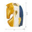 Ceramic Horse Head Sculpture with Abstract Multicolored Finish