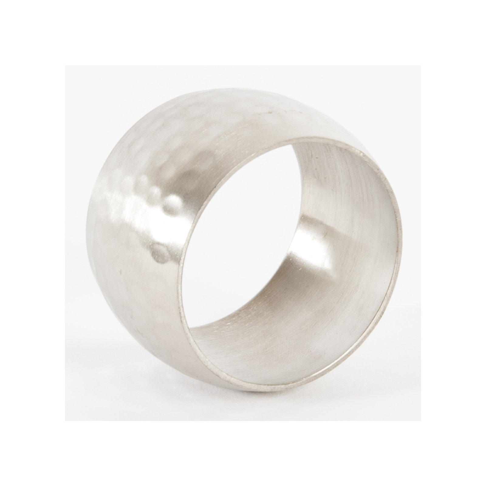 Round Shape Napkin Rings, Silver