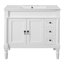 Meuble-lavabo 36 po avec lavabo en céramique-206734050